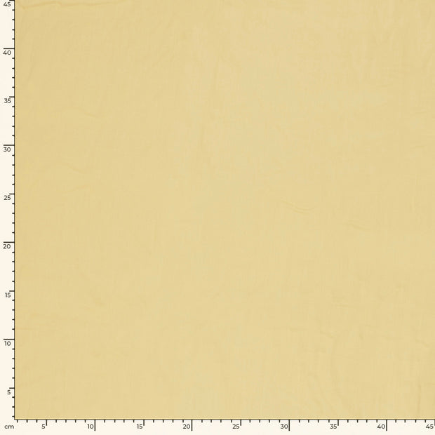 Viscose Poplin fabric Unicolour Yellow