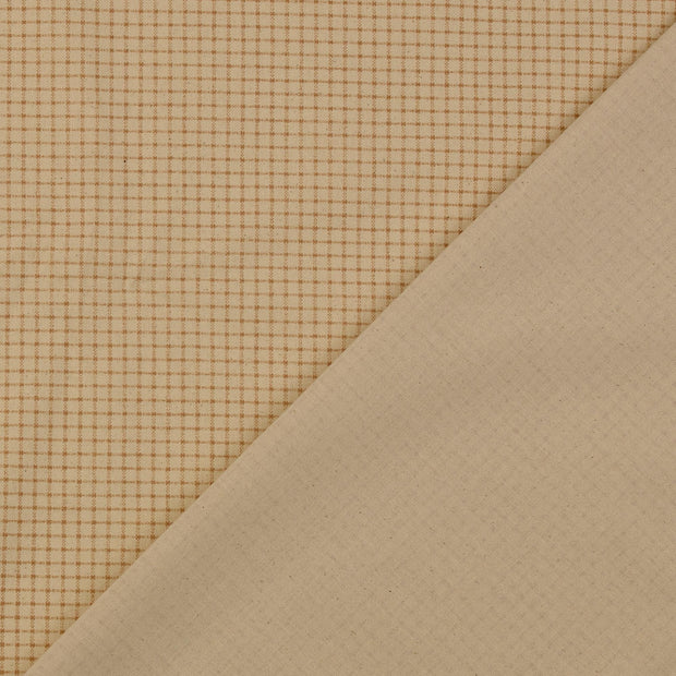 Cretonne tissu Beige 
