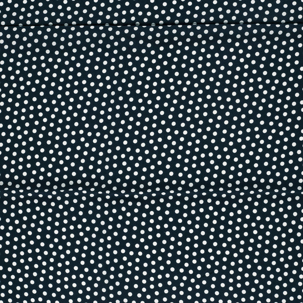 Bamboo Poplin fabric Navy matte 