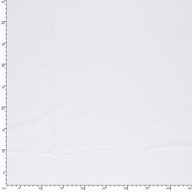 Fleece fabric Unicolour White