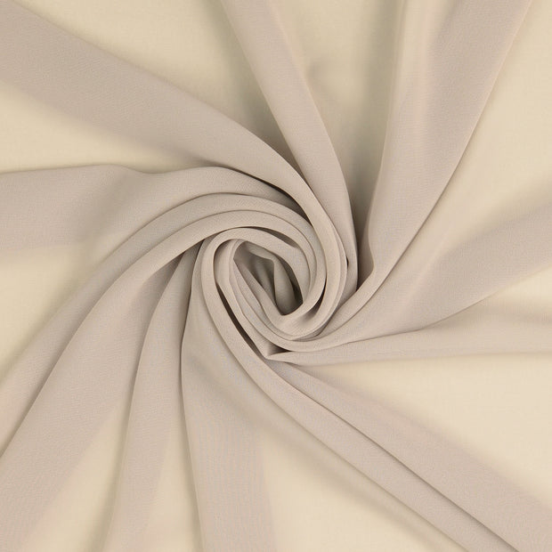 Chiffon fabric Grey 