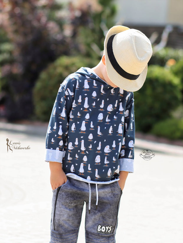 Jersey de Coton tissu Abstrait 