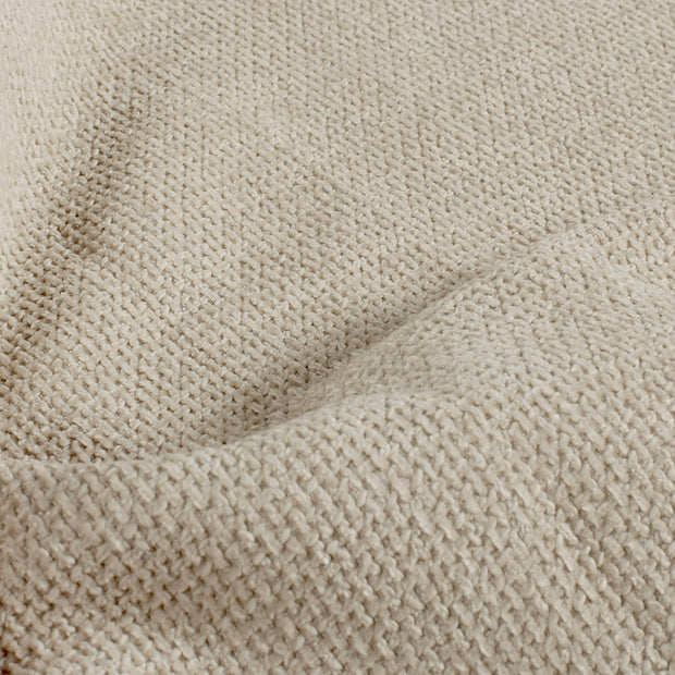 Chenille fabric Unicolour Off White