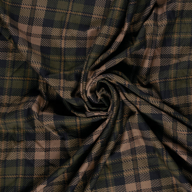  tissu Marron impression numérique brossée 