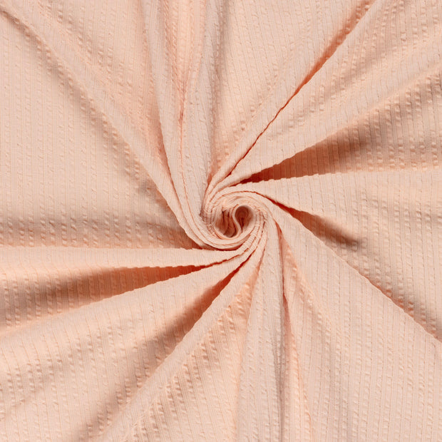 Rib Jacquard fabric Salmon 