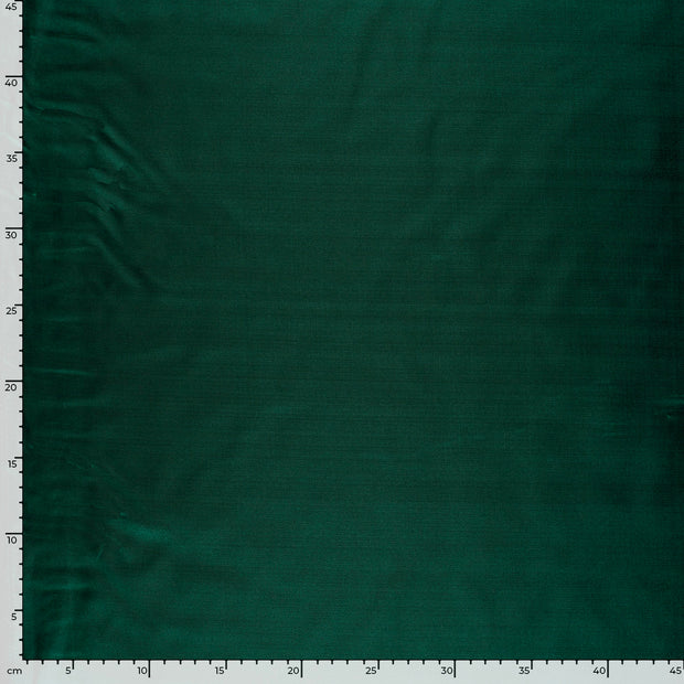Satin fabric Unicolour Dark Green