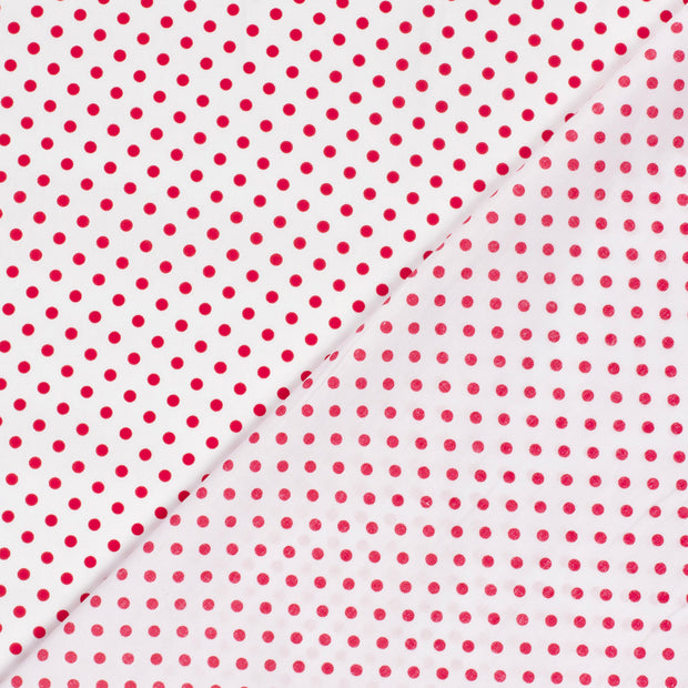 Cotton Poplin fabric Dots printed 