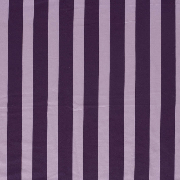 French Terry fabric Stripes Lila