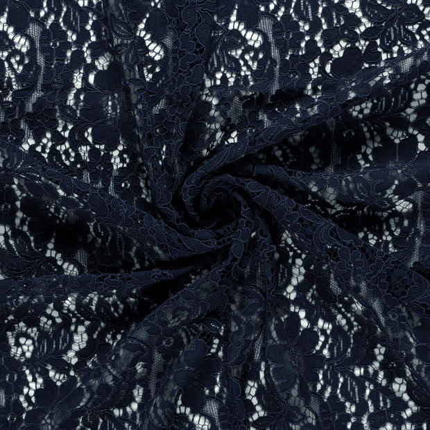 Lace fabric Navy 