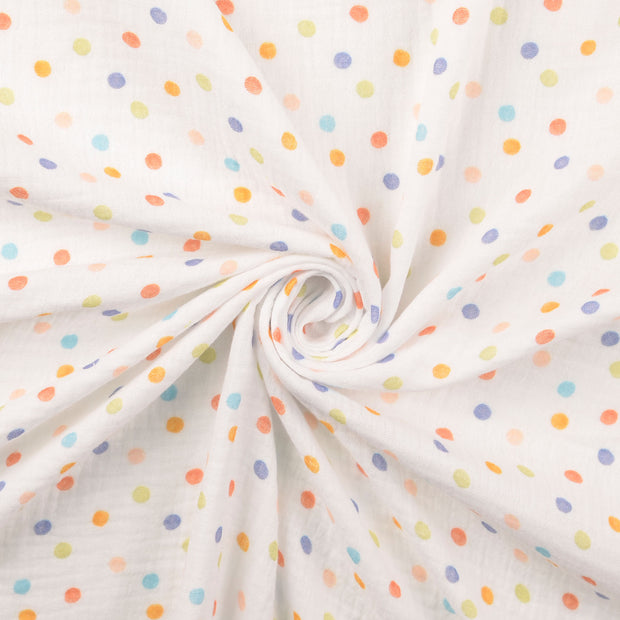 Muslin fabric Multicolor 