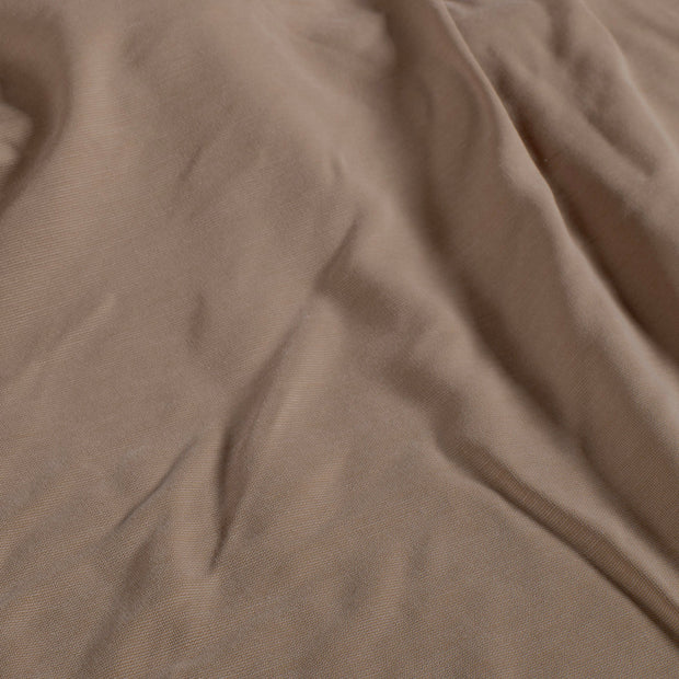 Jersey fabrik Uni Taupe