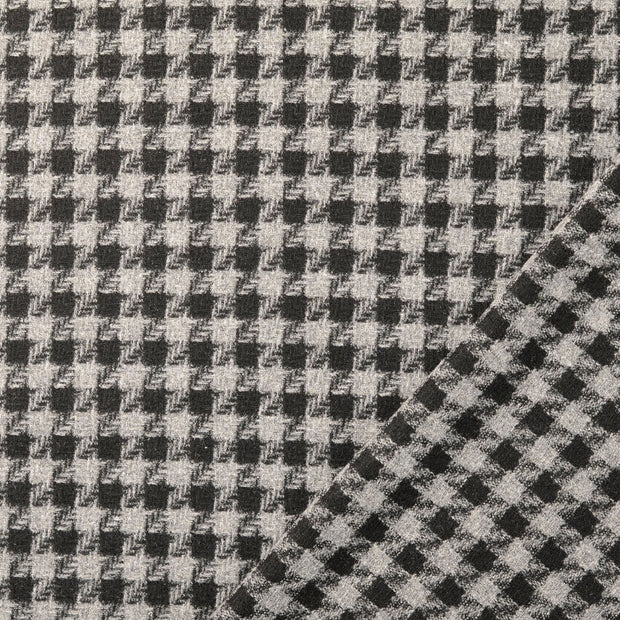 Wool Boucle fabric Grey 