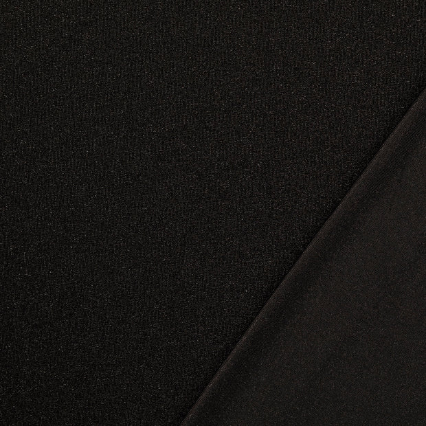 Jersey stof Zwart Lurex 