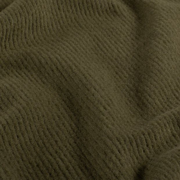 Poly Viscose Jersey fabrik Uni Taupe Grau