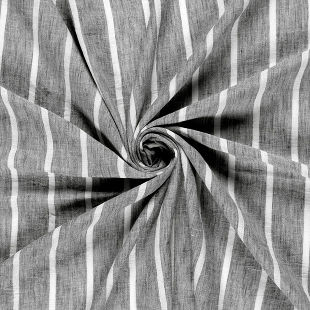 Woven Polyester fabric Grey printed 