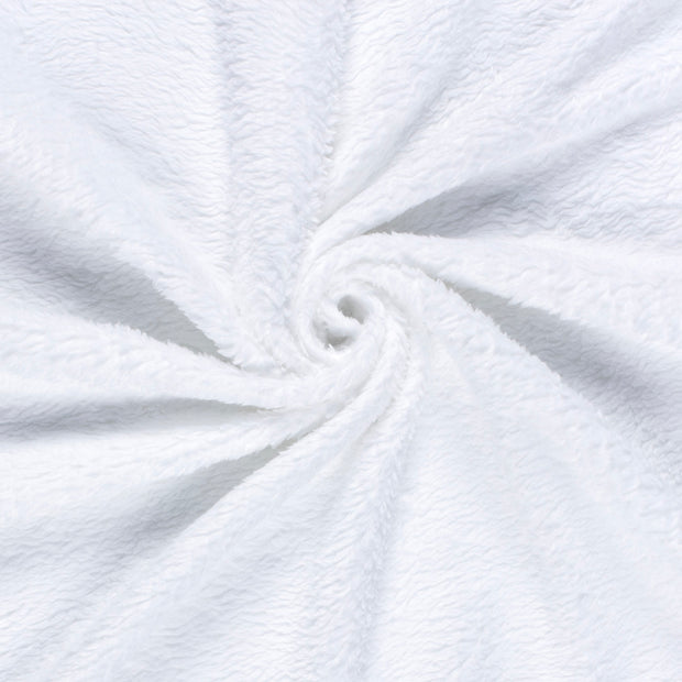 Teddy fabric White 