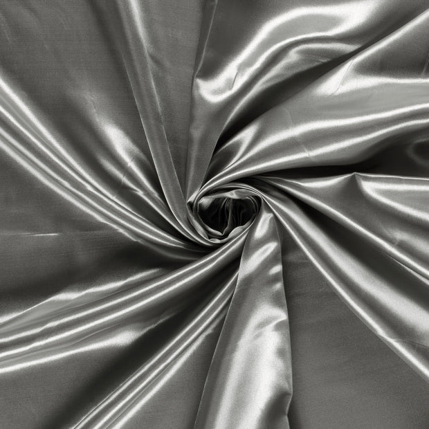 Satin tissu Gris 