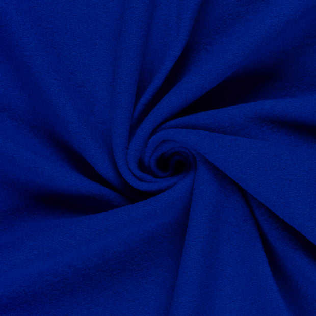 Wool Boucle fabric Cobalt 