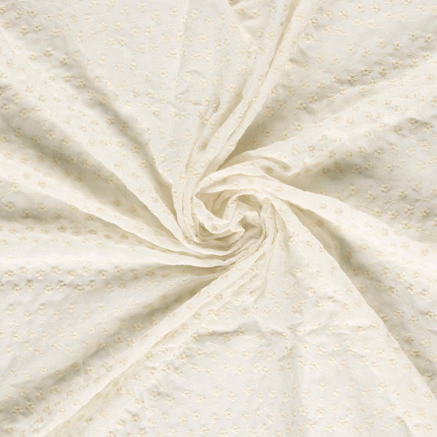 Lace fabric White 