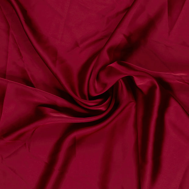 Satin fabrik Rot 