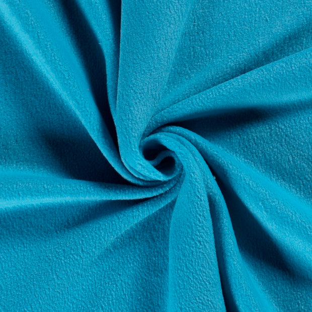 Polar Fleece fabric Unicolour Aqua