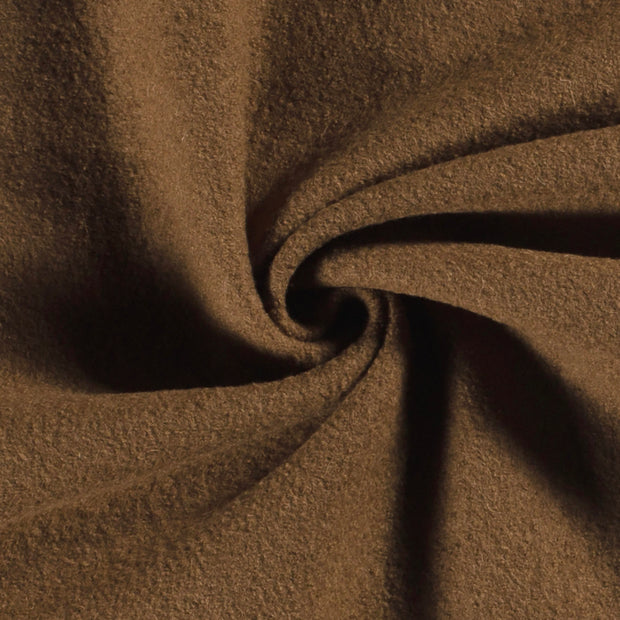 Wool Boucle fabric Unicolour Camel