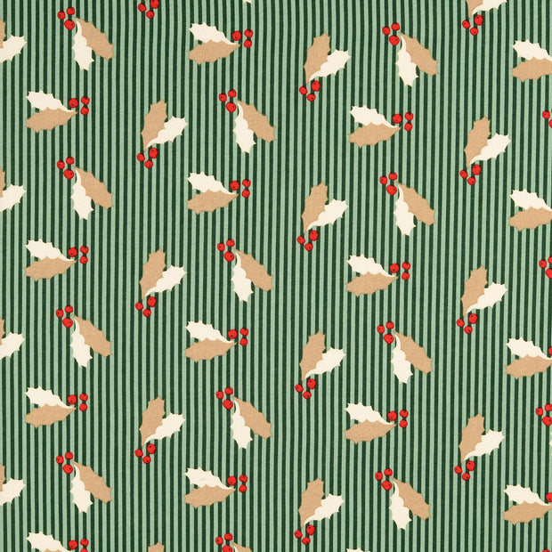  fabric Christmas Dark Green