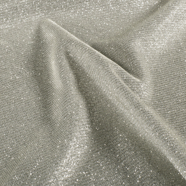 Polyester Jersey fabric Unicolour Silver