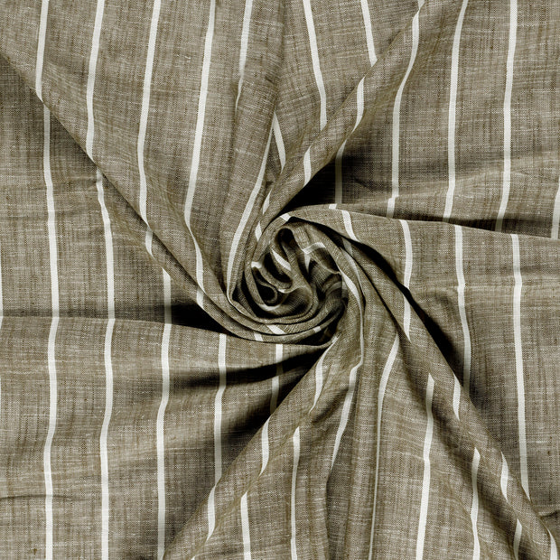 fabric Khaki Green yarn dyed 