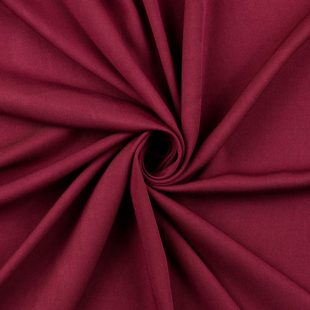 Twill fabric Bordeaux 