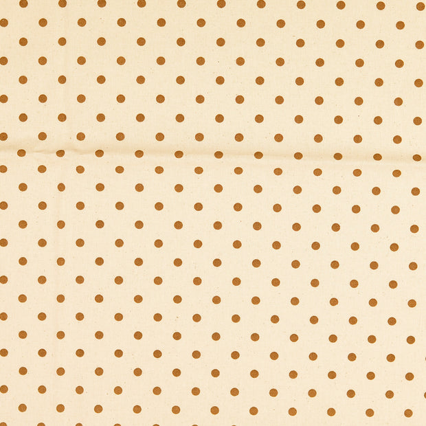 Cretonne fabric Beige 
