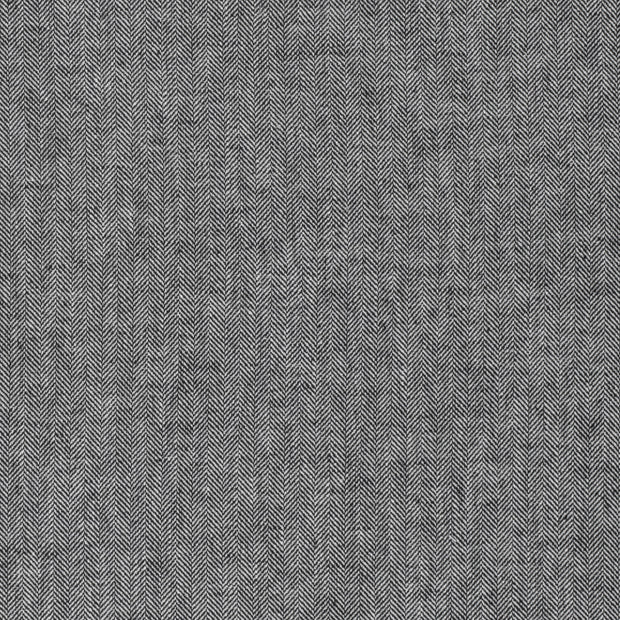 Chambré tissu chevron Noir