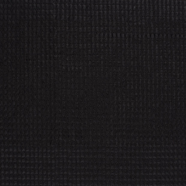 Jacquard tissu Noir texturé 
