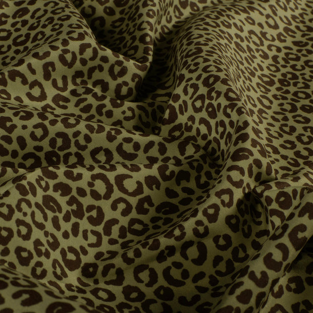 Zwembroek quick dry recycled stof Panter Kaki groen