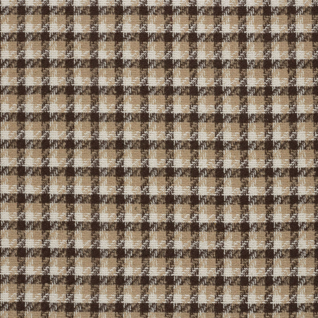 Jacquard fabric Dark Brown texturized 