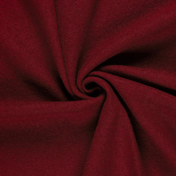 Paño de lana tela Rojo 