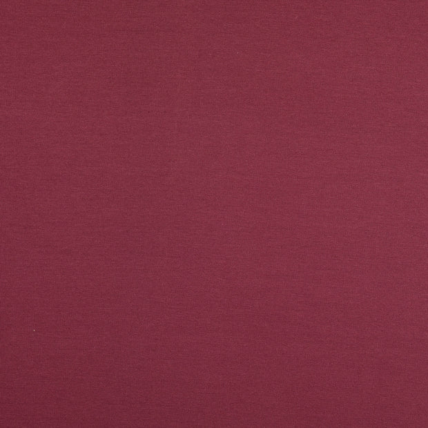 French Terry fabric Unicolour Wine red