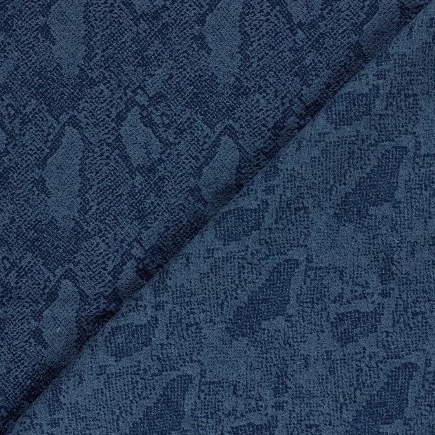 Denim fabric Animals jacquard 