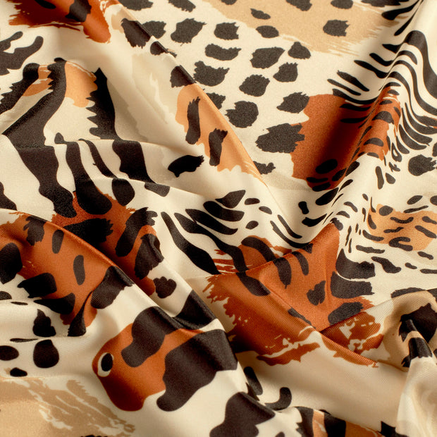 Swimwear Jersey UPF50 Recycled tela Animales Ladrillo