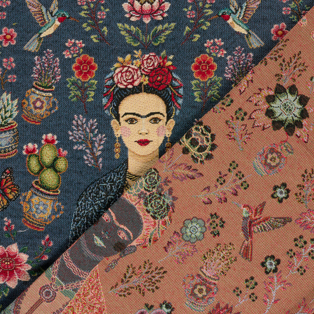 Gobelin fabric Flowers jacquard 
