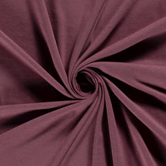 Bamboe Jersey Effen Oud Roze