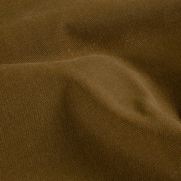 Canvas fabric Unicolour Oker