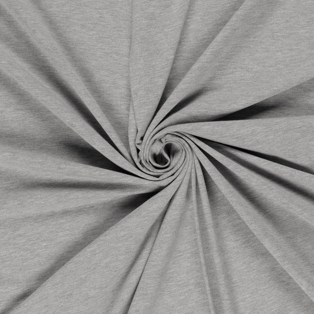 Cotton Jersey fabric Light Grey 
