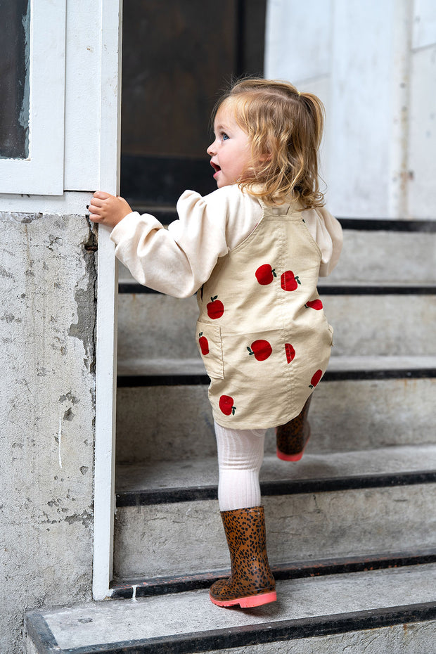 Feincord 21w fabrik Äpfel Beige