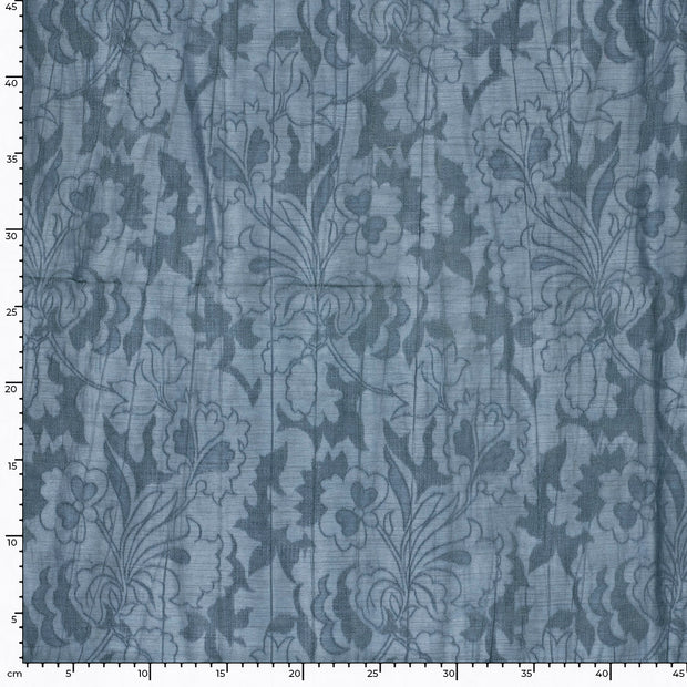  fabric Unicolour Steel Blue