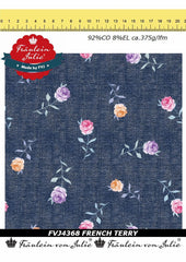 Petrol 942 - European Import - Brushed Stretch French Terry