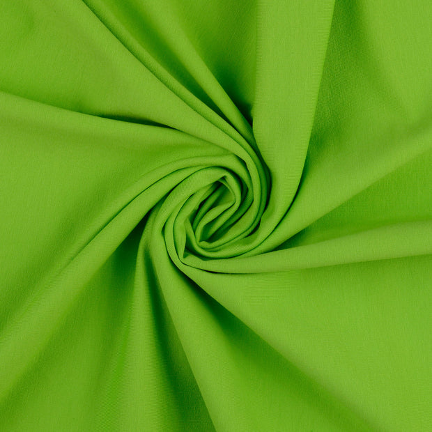 French Terry fabric Apple Green 
