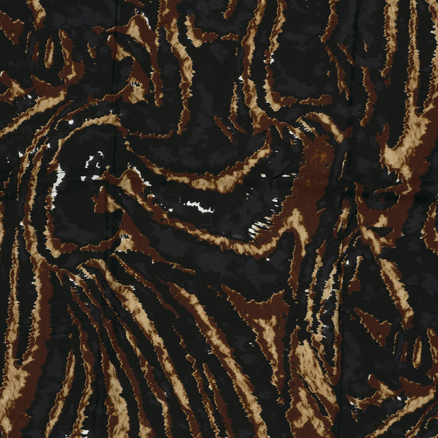 Viscose Poplin fabric Black 