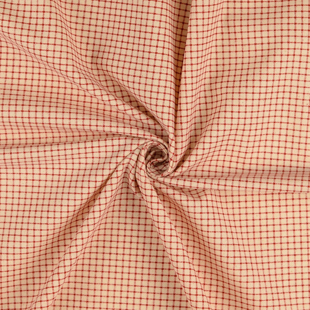 Cretonne fabric Bordeaux 