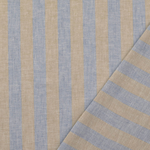Linen fabric Sky Blue 
